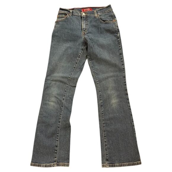 Levi's 6M Classic Relaxed Boot Cut Stretch Jeans, 100% Cotton, Made in Mexico - Picture 1 of 6